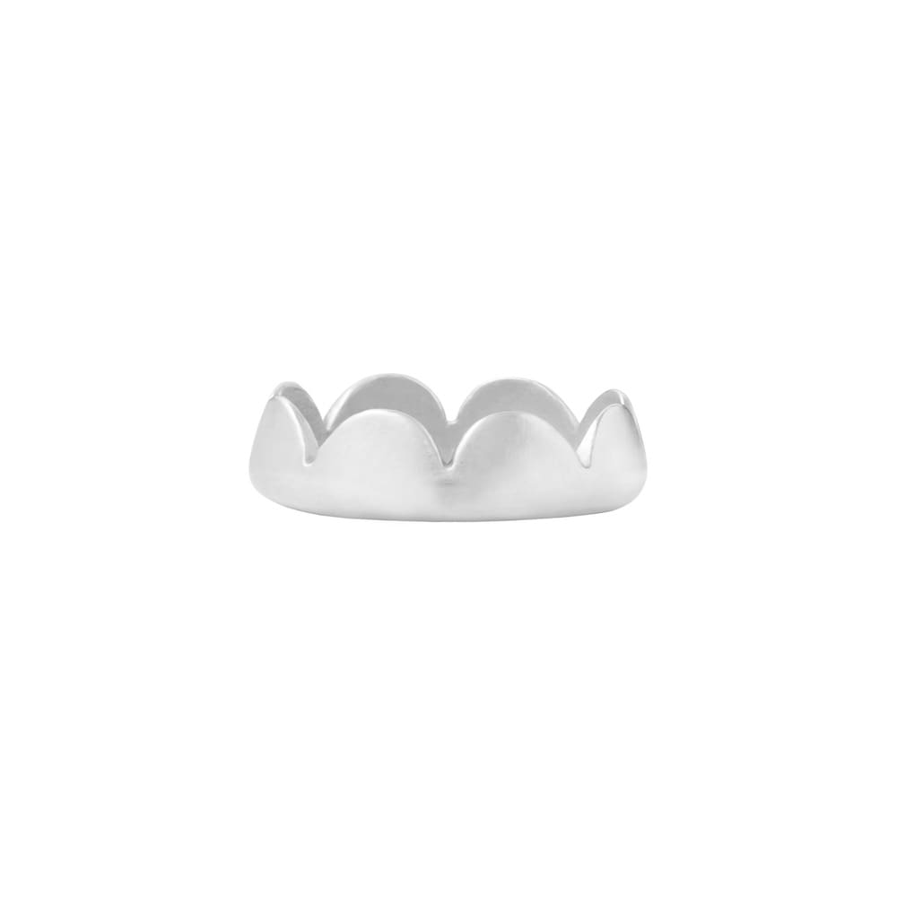 8x10 scalloped bezel cup