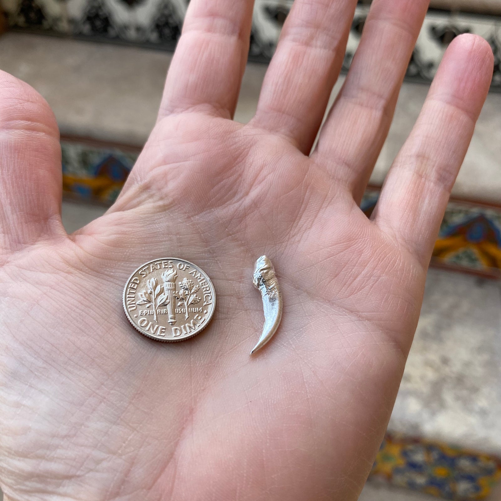 Casting Badger Claw, sterling jewelry finding, main